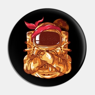 Gangstanaut Pin