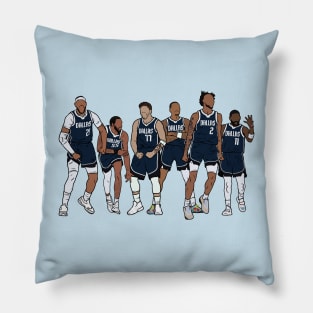 Gafford, DJJ, Luka, PJ, Lively & Kyrie Pillow