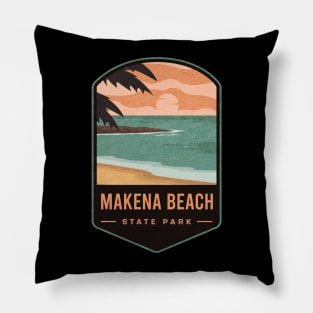 Makena Beach State Park Pillow