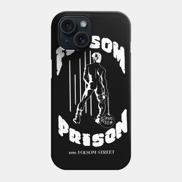 Folsom Prison Gay LGBT Retro Vintage Phone Case by WearingPride