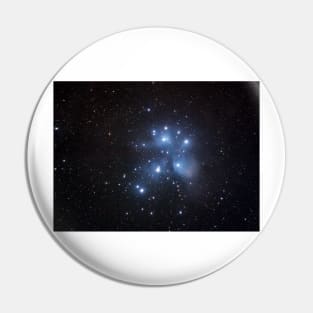 Pleiades in the night sky Pin