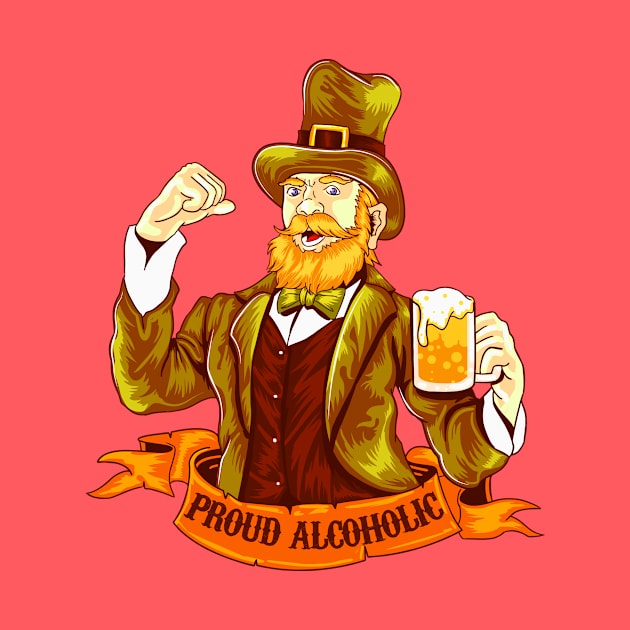 PROUD ALCOHOLIC by theanomalius_merch