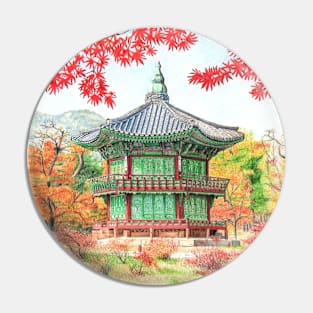 Hyangwonjeong Pavillion Pin