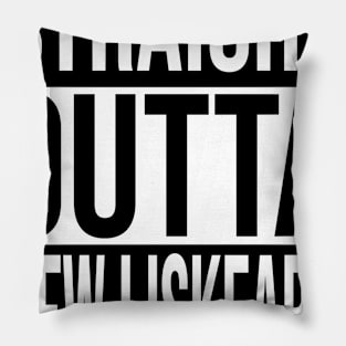 Straight outta new liskeard Pillow