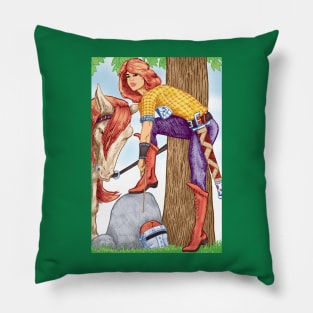 Fantasy Girl Pillow