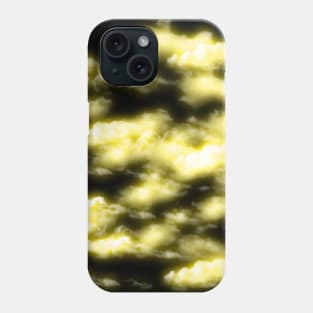 Night Sky - Yellow Clouds Phone Case