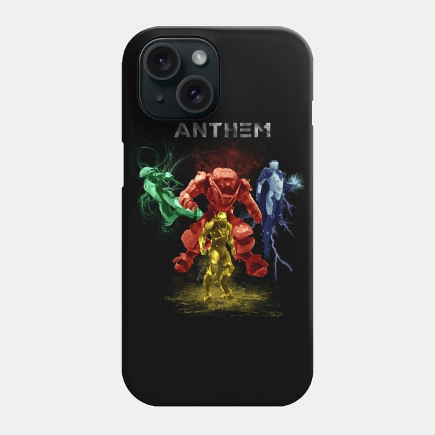 anthem paint color Phone Case by serre7@hotmail.fr