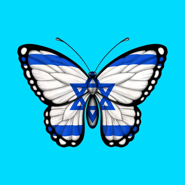 Israeli Flag Butterfly by jeffbartels