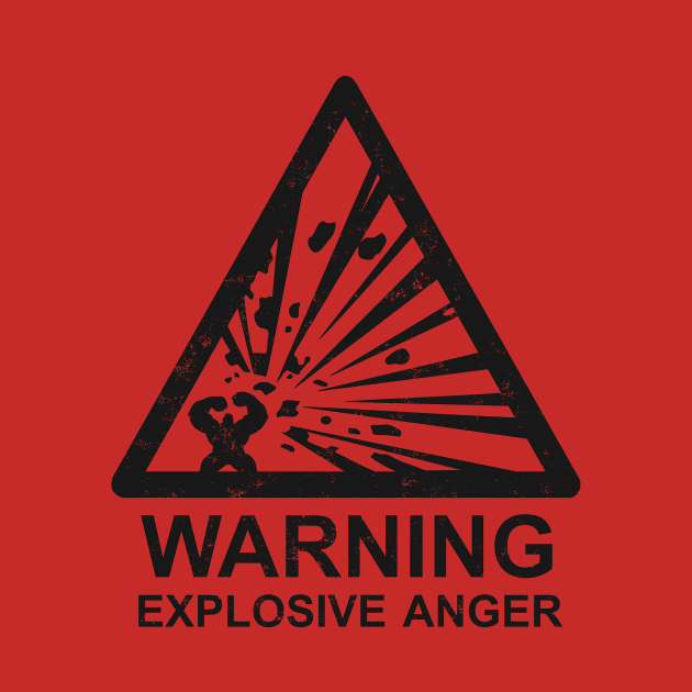 Warning: Explosive Anger by Byway Design