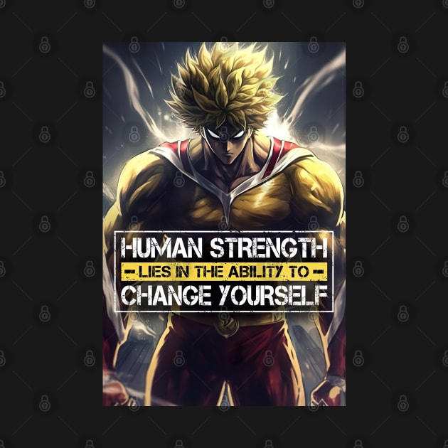 Super Hero Motivation Quotes - Anime Wallpaper by KAIGAME Art