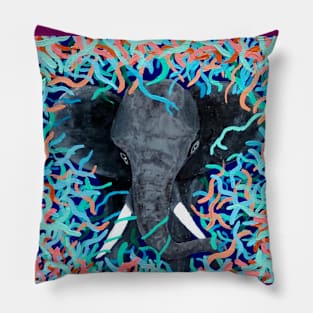 There's An Elephant In The Room Pillow