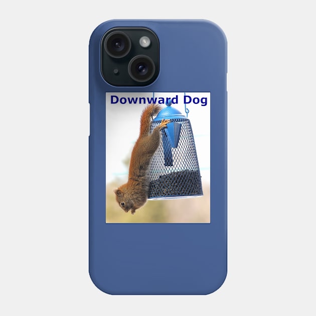 Downward Dog Phone Case by Judy Geller