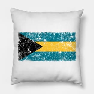 The Bahamas Vintage Pillow