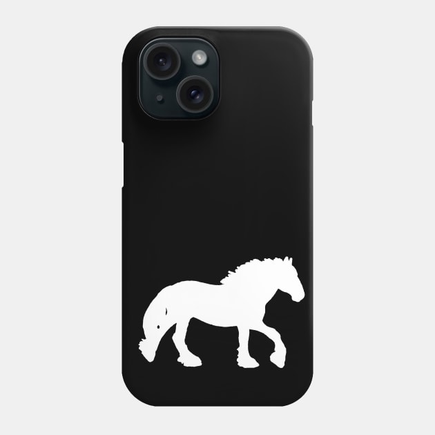 white cob shadow Phone Case by Shyflyer