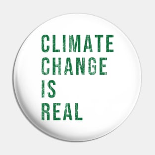 Climate change is real Pin