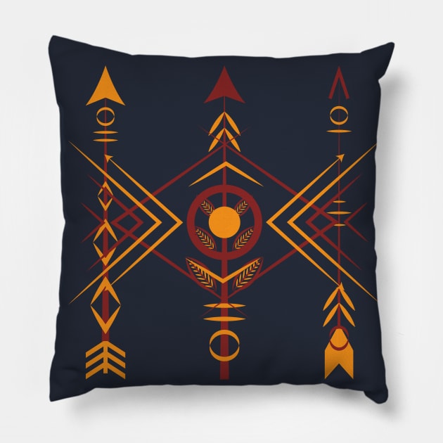 A Hunter Returns Home Pillow by LegitHooligan