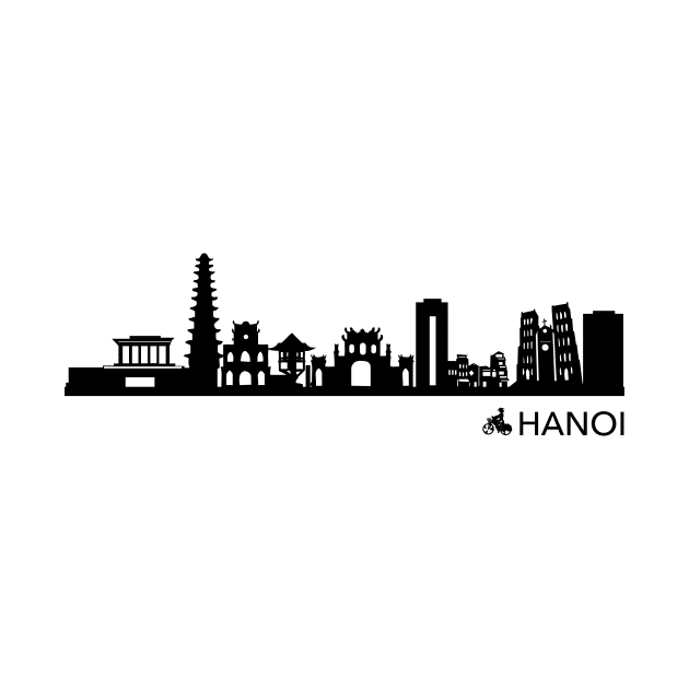 HANOI skyline by Elenia Design