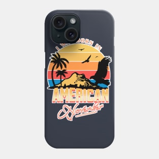 Was Born in American, November Retro Phone Case