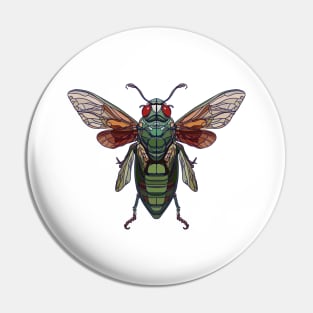 Cicada drawing Pin