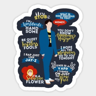 Jin PTD Concert Sticker by momosdesign