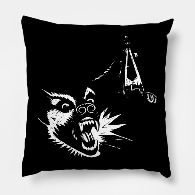 king for a day Pillow by Flyingpanda