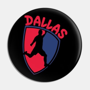 Dallas Soccer Pin