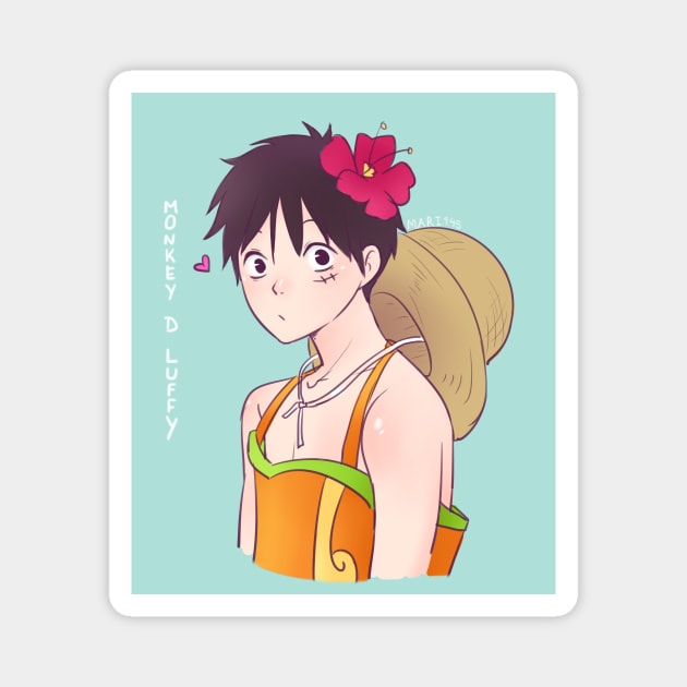 Flower Boy Magnet by Mari945