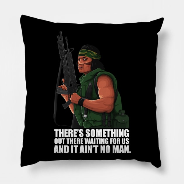 'Theres something out there waiting for us' Pillow by CMatthewman