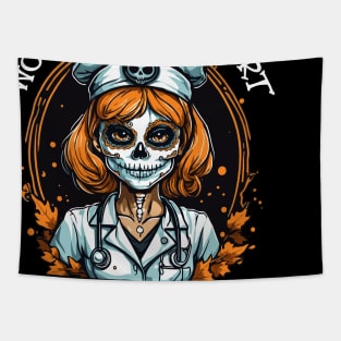 Nurse Wound Care Expert - Funny Halloween Tapestry