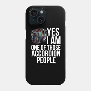 Accordion Player Phone Case