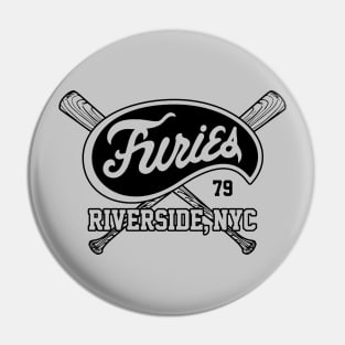 The Warriors Baseball Furies Logo Pin