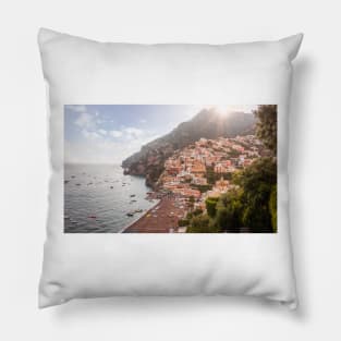 Amalfi Coastline Pillow