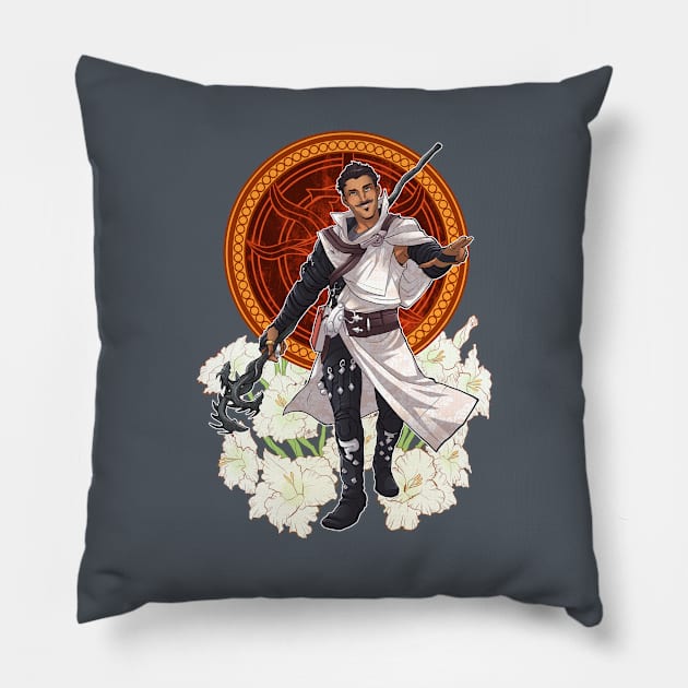 Decorative Heroes: The Redeemer Pillow by aimoahmed