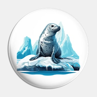 Leopard Seal Pin