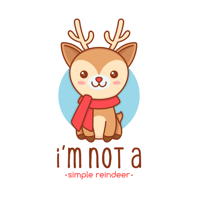 I'm not a simple reindeer by Alundrart