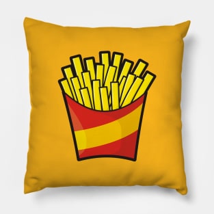 French Fries Icon Pillow