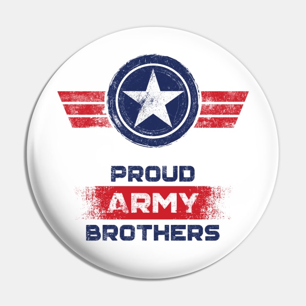 Proud Army Brother Pin by DimDesArt