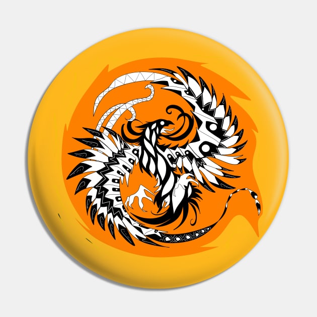 the phoenix on fire kaiju ecopop pattern Pin by jorge_lebeau