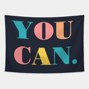 You can. (Dark Background) Tapestry