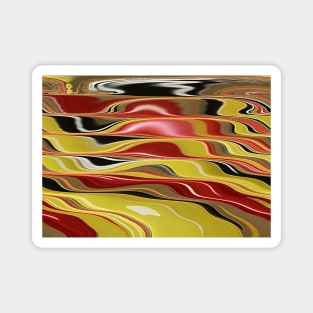 Wavy Abstract Magnet