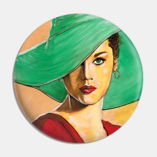 Lady with Hat Pin