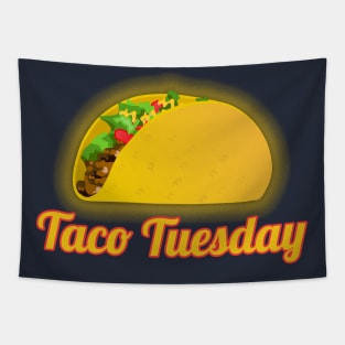 Taco Tuesday by Basement Mastermind Tapestry