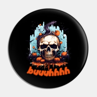 Buuhhhh-Halloween Haunt Pin