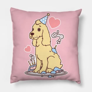 Birthday Dog Pillow