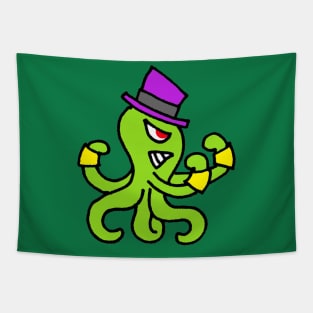 Miskatonic Fighting Cephalopod Tapestry