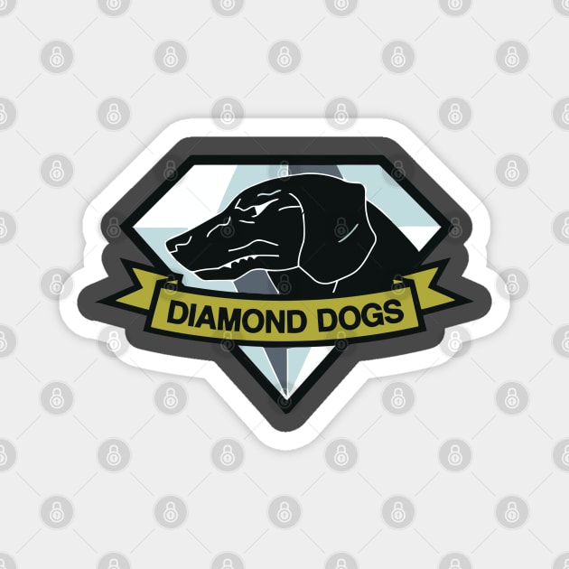 Diamond Dogs - Metal Gear Solid 5 Magnet by mozarellatees