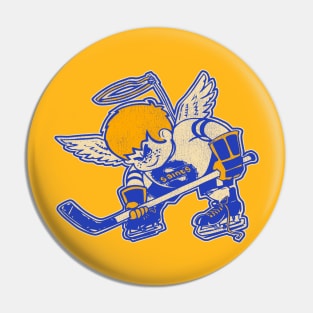 Defunct Minnesota Fighting Saints Hockey Team Pin