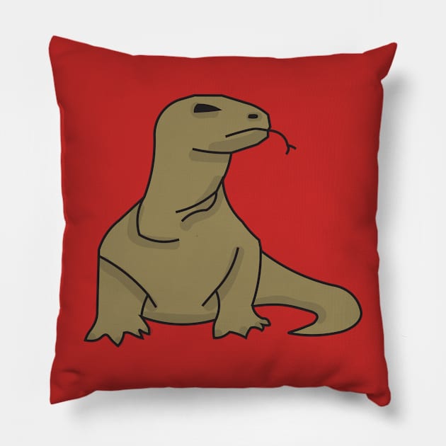 Komodo animation Pillow by Urtype