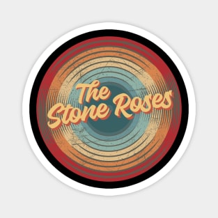 the stone roses vintage circle Magnet