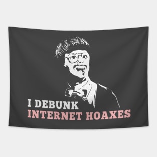 I Debunk Internet Hoaxes Tapestry